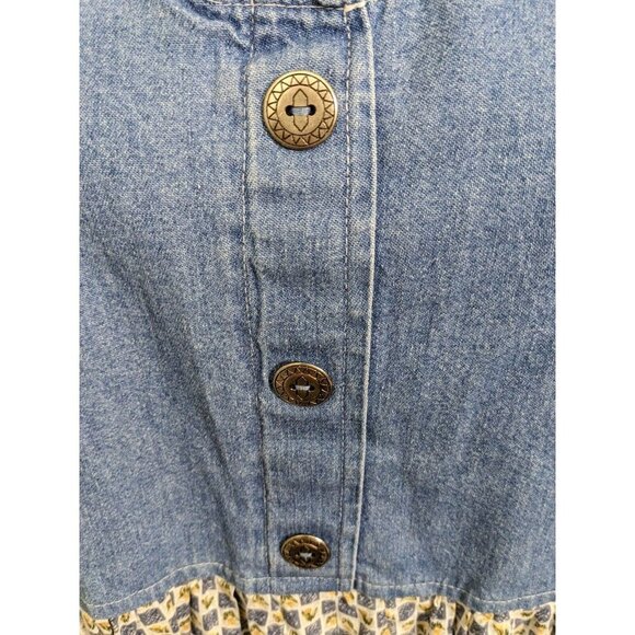 Blue and White Maxi Dress - Picture 7 of 9